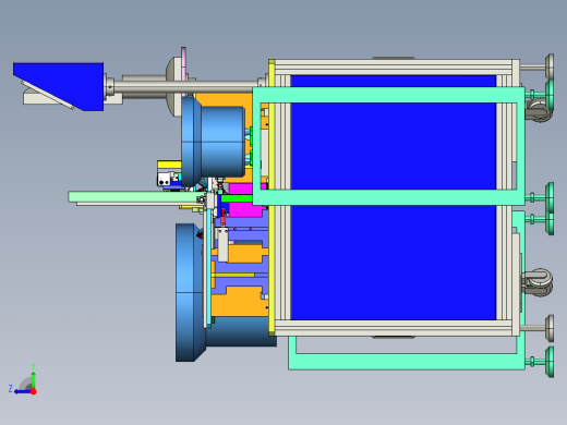 B类CCD检测扣盖子自动机带自动装管右视缩略图