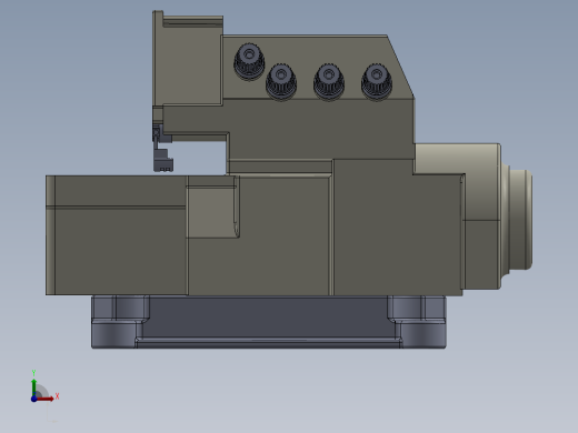 拷克车3d模型图纸缝纫机平车图纸自动缝纫机图纸前视缩略图