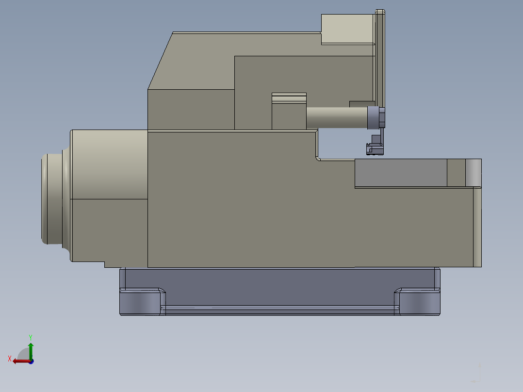 拷克车3d模型图纸缝纫机平车图纸自动缝纫机图纸后视图