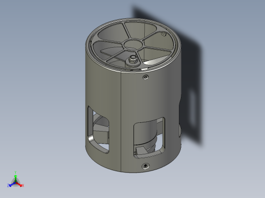 水下机器人推进器F4125螺旋桨80+4X