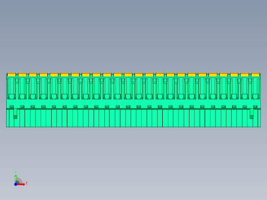 DEGSON 2EDG 系列 5.0mm 可插拔接线端子组-2EDGKD-5.0-24P-14-00AH前视缩略图