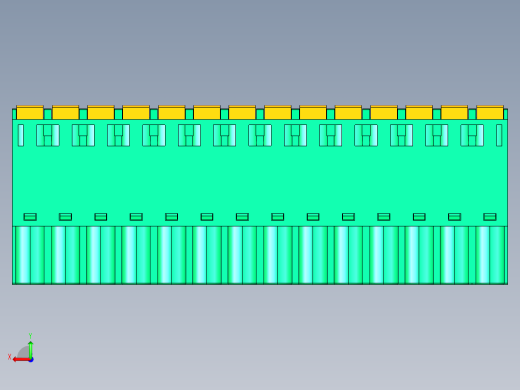 DEGSON 2EDG 系列 5.08mm 可插拔接线端子组-2EDGKD-5.08-14P-14-00AH后视缩略图