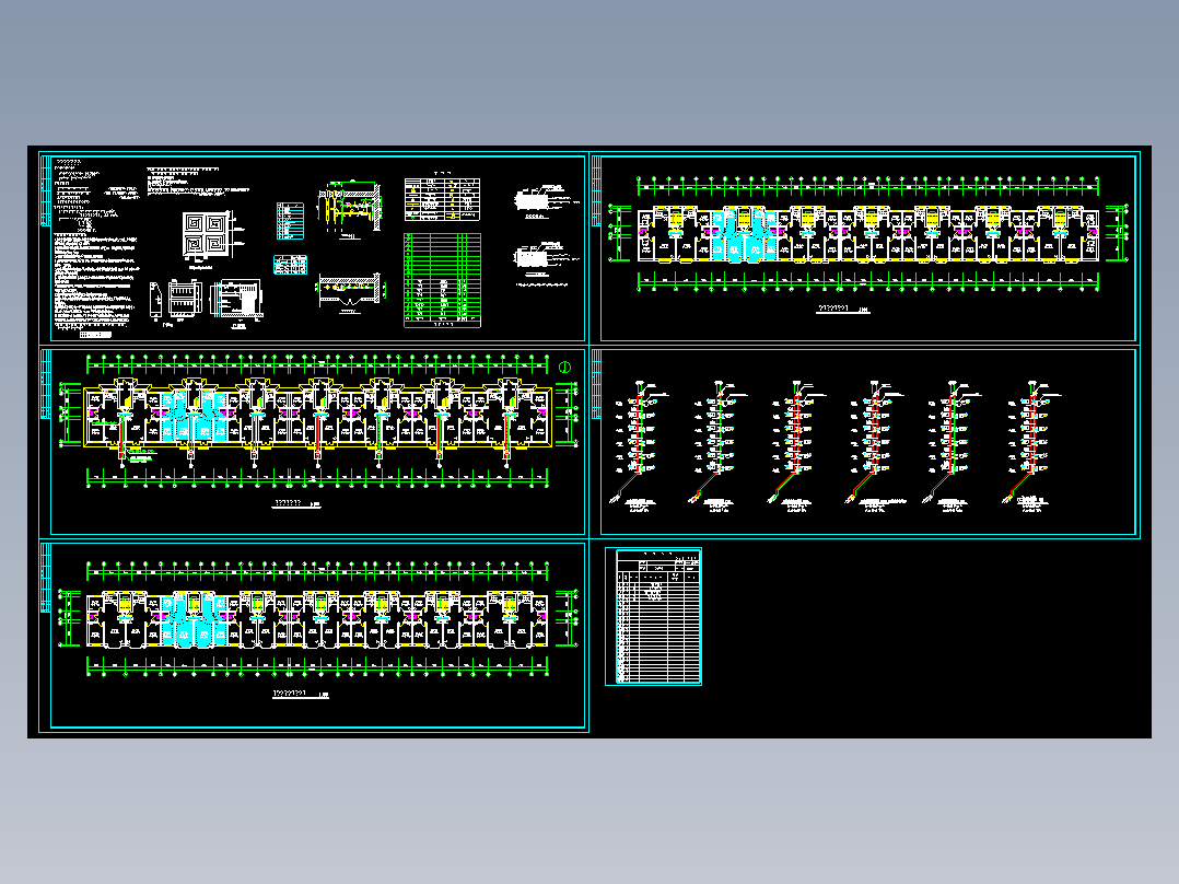 某住宅楼的地板辐射采暖设计图