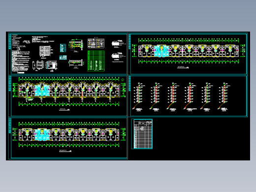 某住宅楼的地板辐射采暖设计图