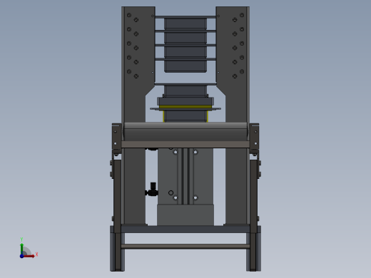 尿垫计数堆垛装置前视缩略图