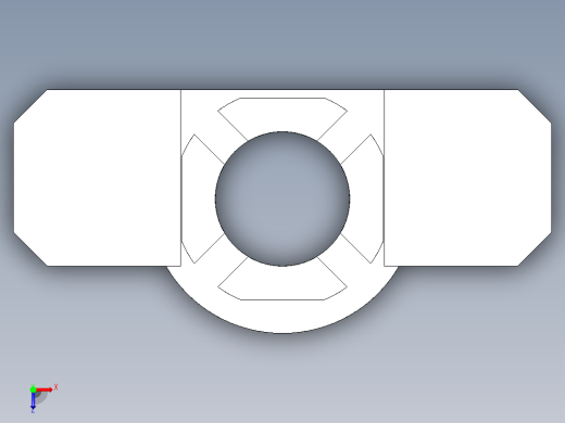 基恩士OP-76875_2_kc图纸模型俯视缩略图