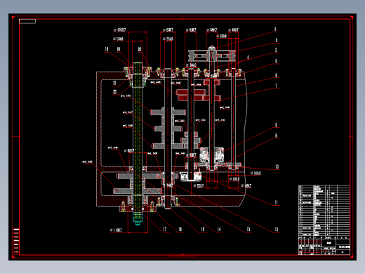 普通车床ca6140主传动机构设计【含图和文档】