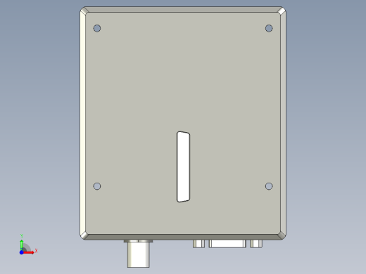 基恩士VT3-VD1_kc图纸模型前视缩略图