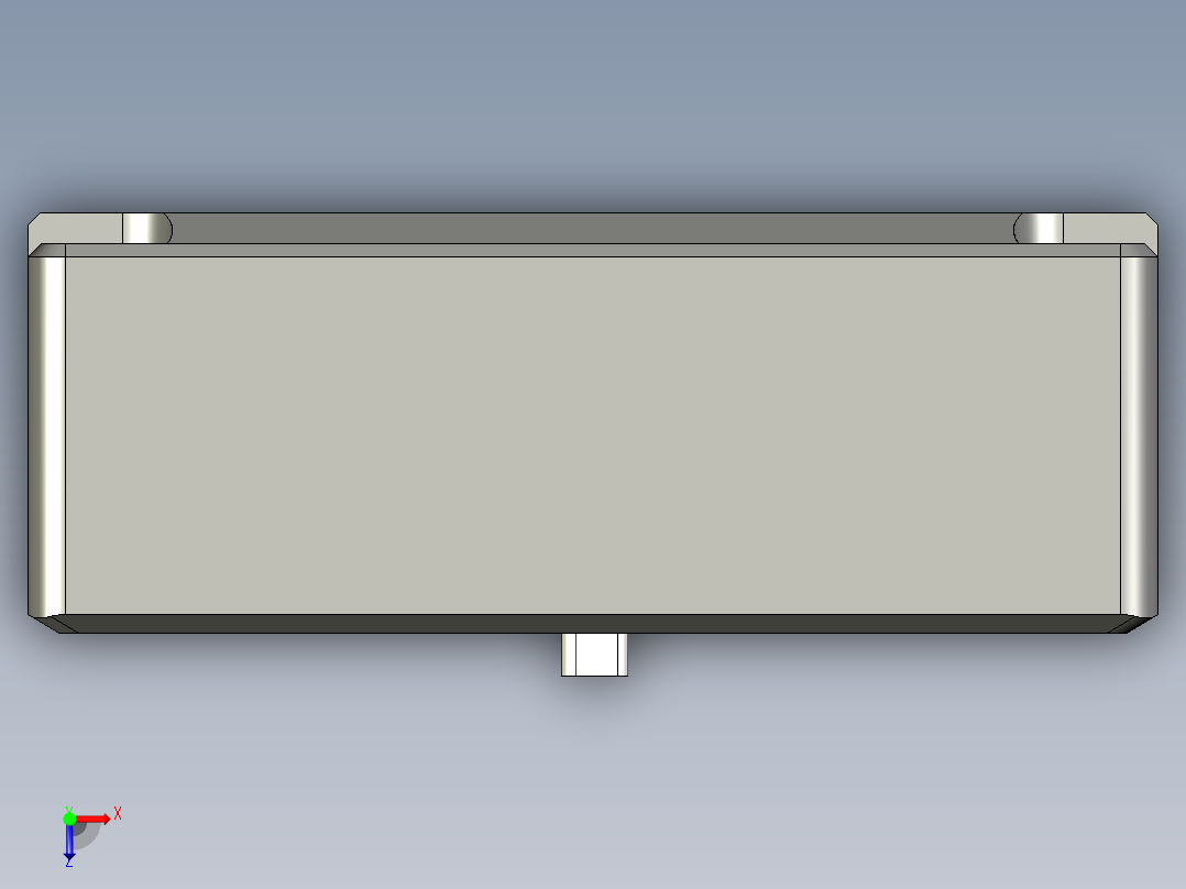 基恩士VT3-VD1_kc图纸模型俯视图