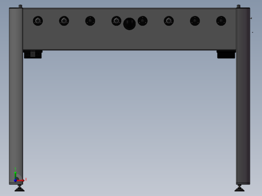 桌式足球前视缩略图