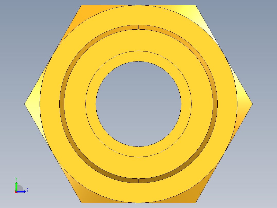 扩口式工业通用硬管接头Flare To Solder 43F-4-4左视图
