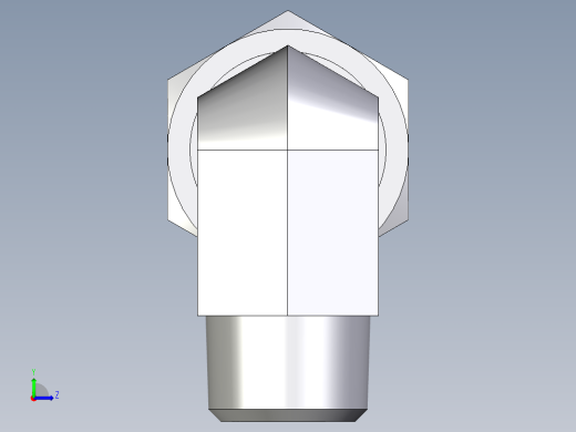 卡套式工业通用硬管接头EO_Male_stud_elbow_WE18LRCF左视缩略图