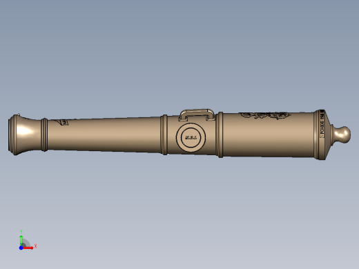 可移动大炮前视缩略图