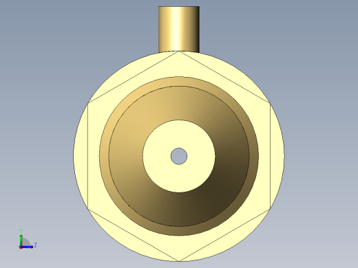 黄铜喷嘴左视缩略图