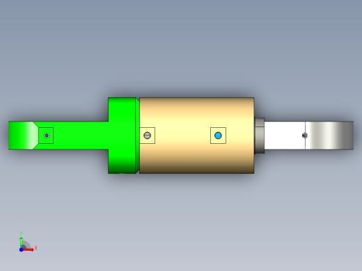 液压缸前视缩略图