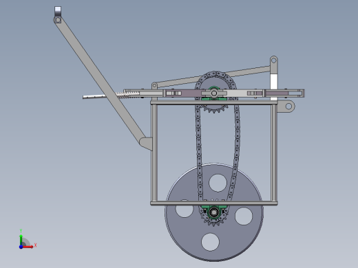 滴灌带回收机前视缩略图