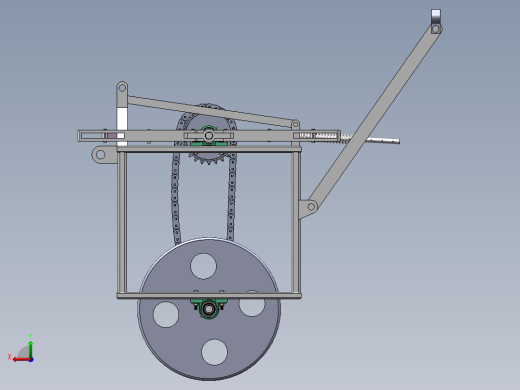 滴灌带回收机后视缩略图