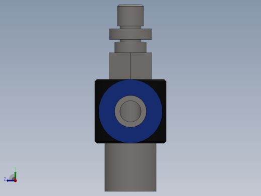 Ø6 x 1-8 - CONTROLE DE FLUXO 90° BANJO (C0K510618)右视缩略图