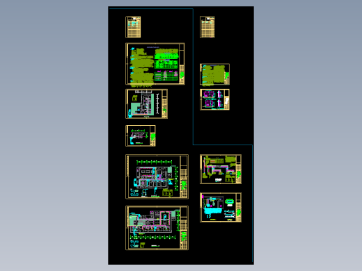 北京某医院净化工程施工图纸