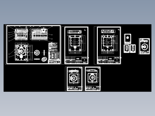 1G112--表盖压铸模具设计