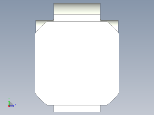 德克斯TUNKERS气缸数模KS_160_2_A00_T08_105GRAD左视缩略图