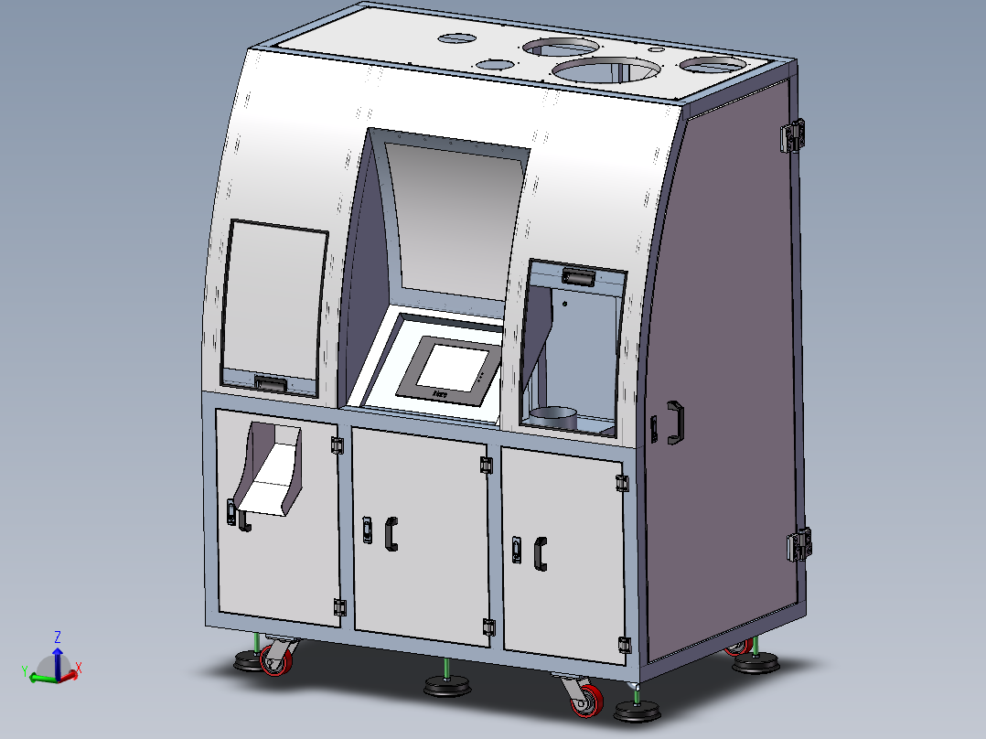 铜线分离设备机壳