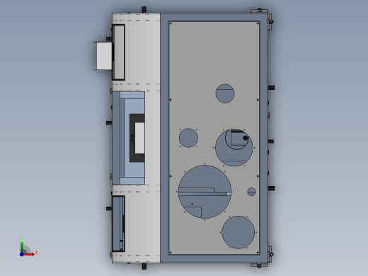 铜线分离设备机壳前视缩略图