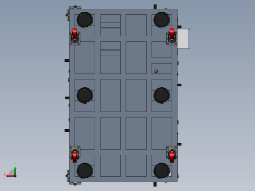 铜线分离设备机壳后视缩略图