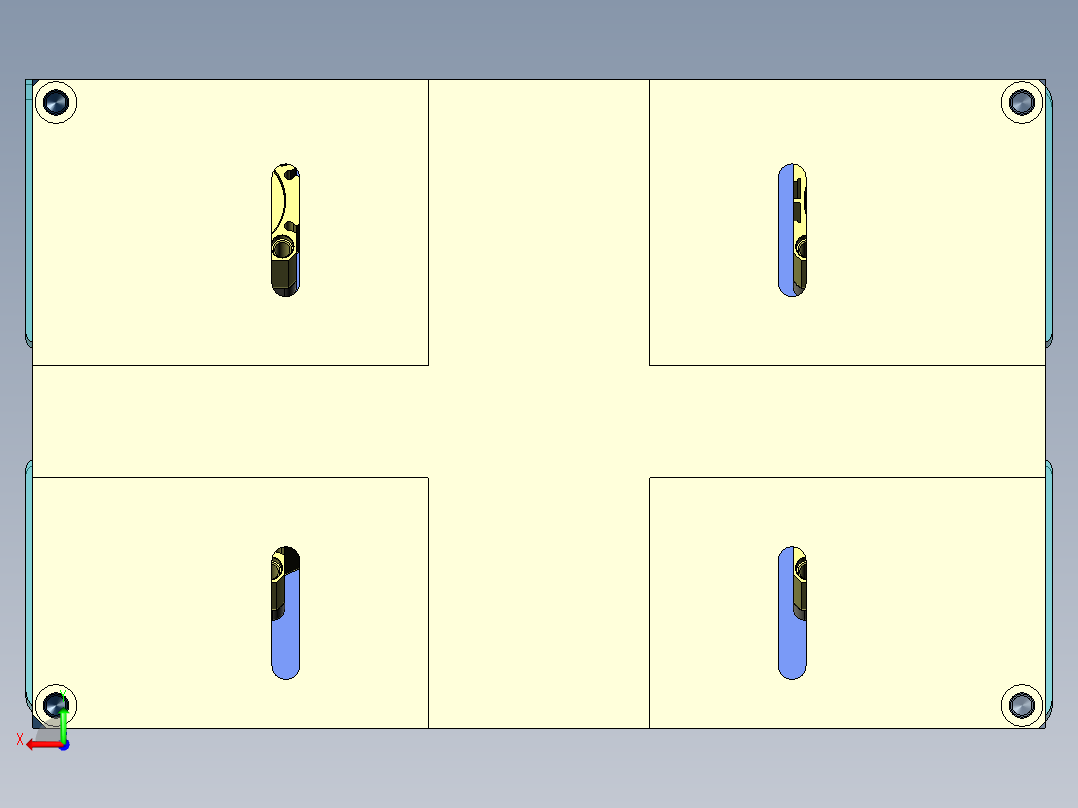 EDA50-笔记本CNC工装夹具三维模型CNC4-190329后视图