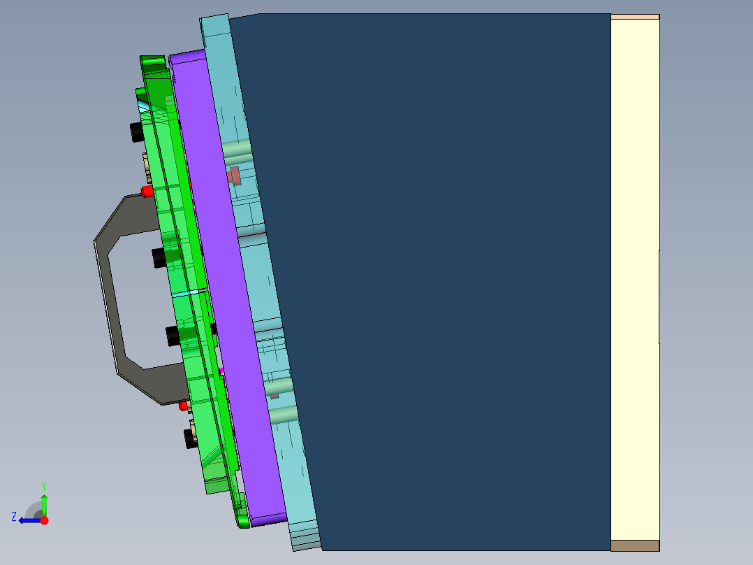 EDA50-笔记本CNC工装夹具三维模型CNC4-190329右视图