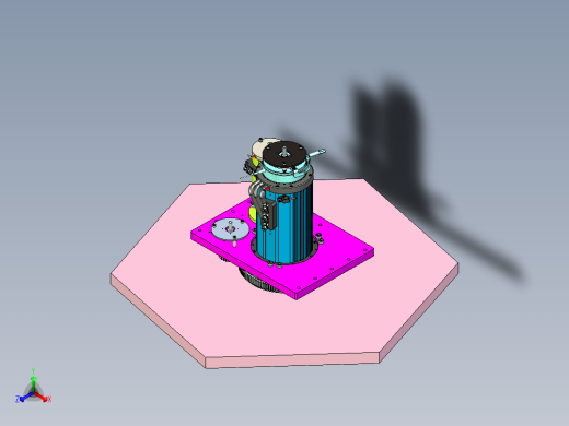 六边形非标转盘设备设计