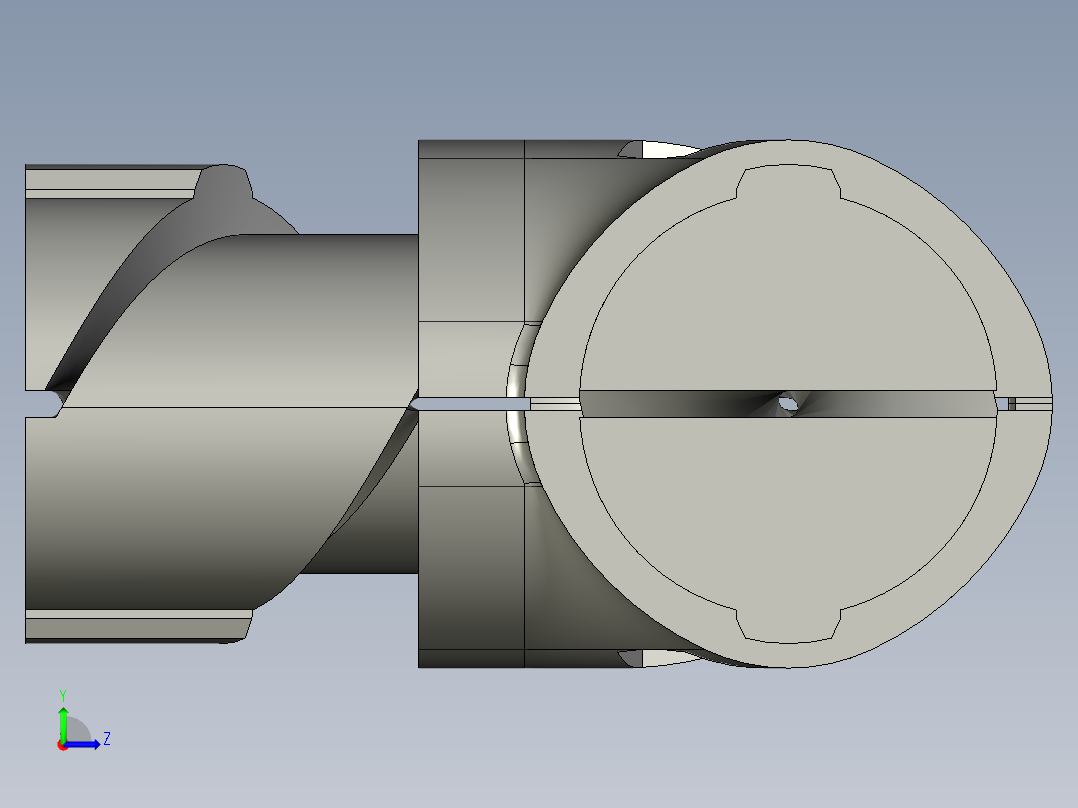 43系列90度内接头.STEP左视图