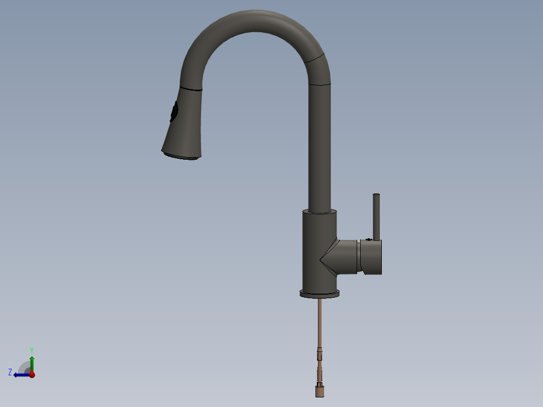 水龙头 花洒(35)右视图