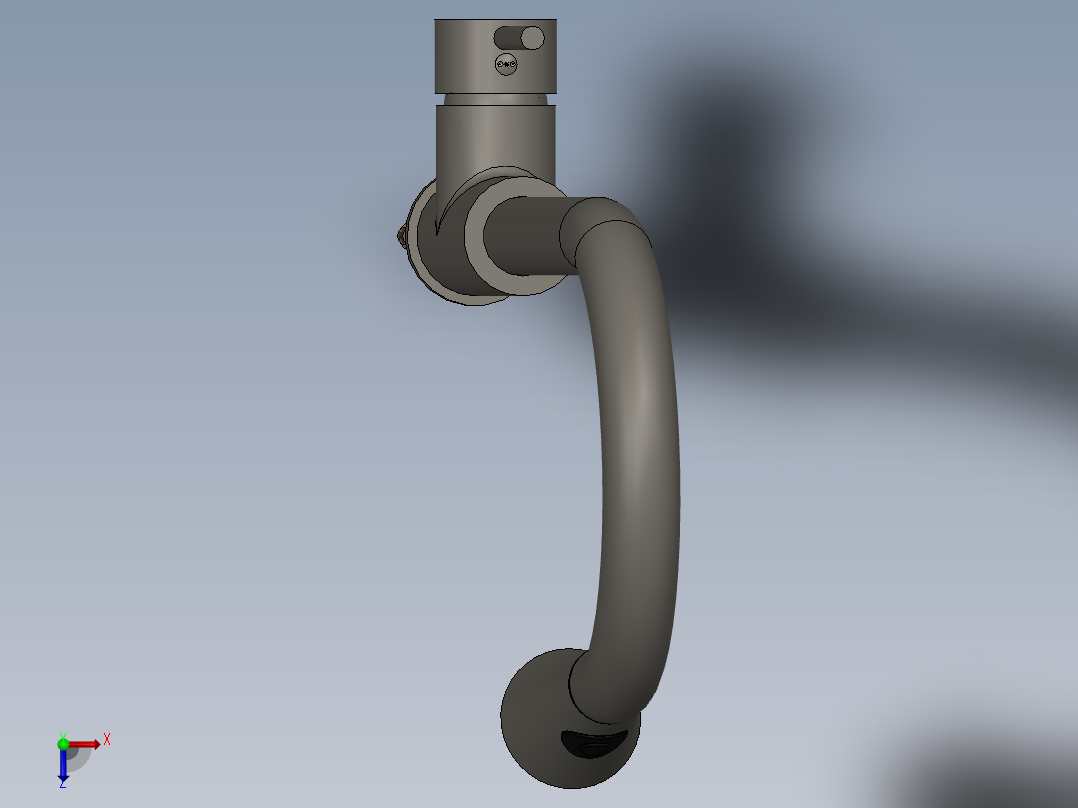 水龙头 花洒(35)俯视图