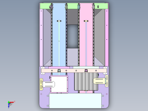 H700 光伏组件背板层压机俯视缩略图