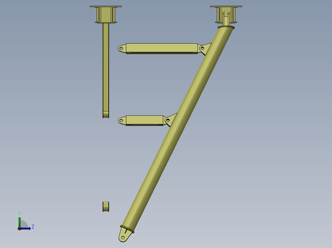 起重机-1(89)左视图