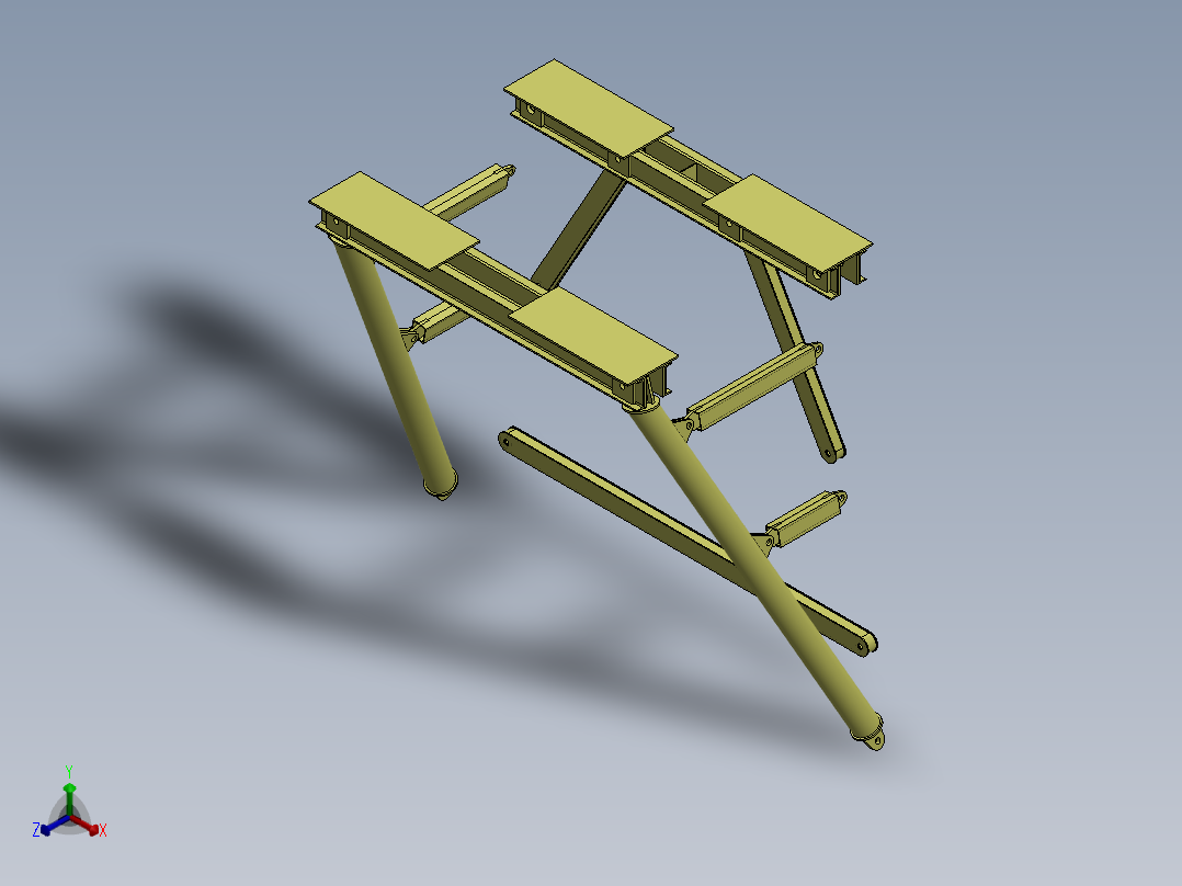 起重机-1(89)正等轴测图