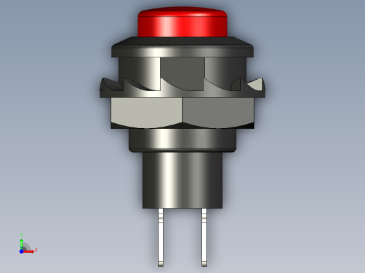瞬时按钮开关前视缩略图