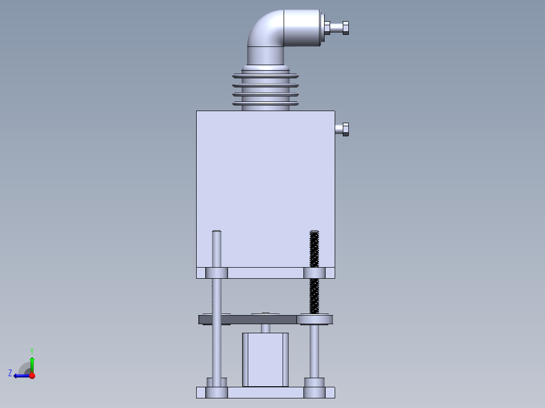 真空断路器右视图