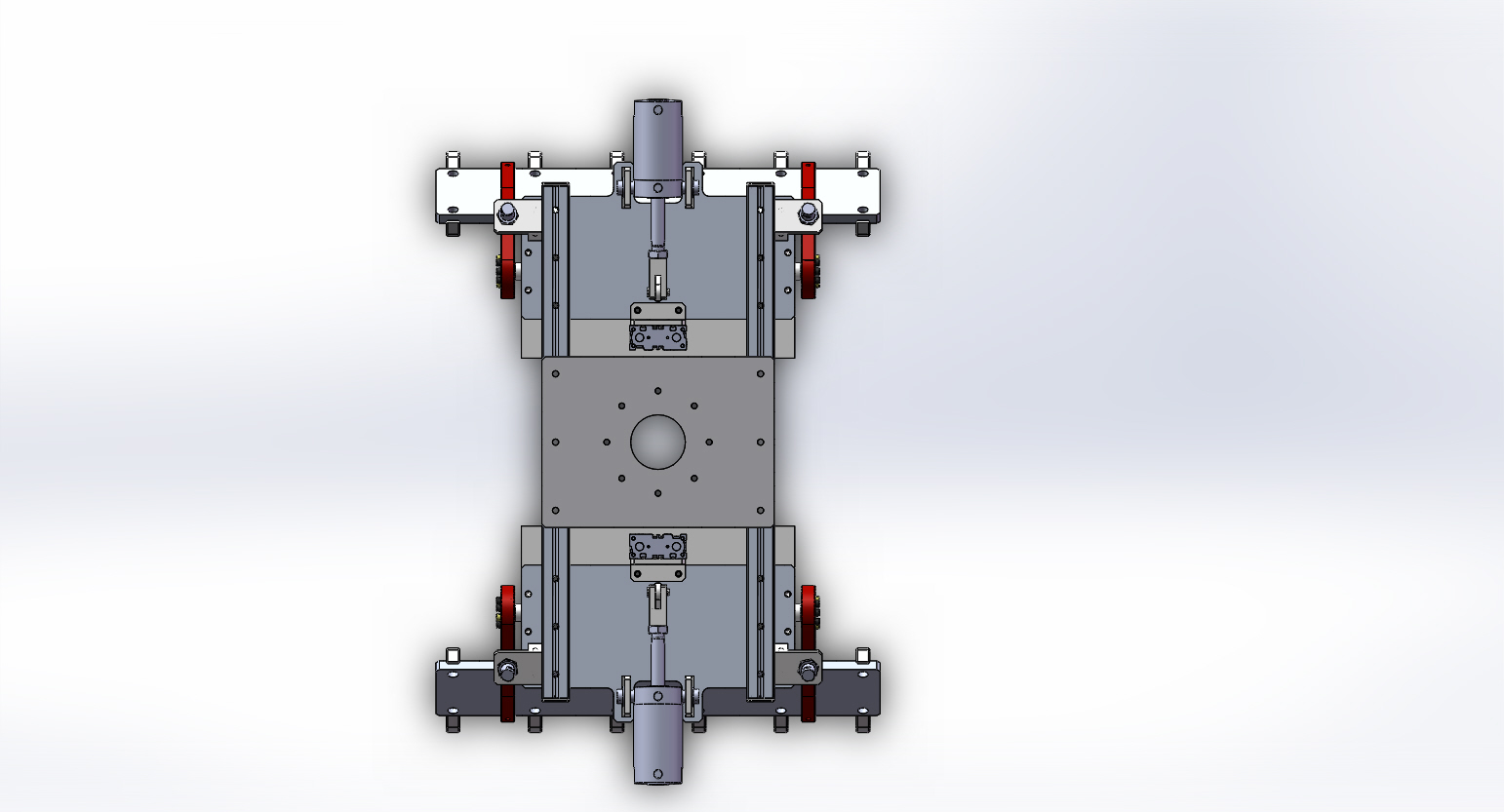 四自由度重载精密关节式码砖机器人设计（码垛机械手）（含三维SW）