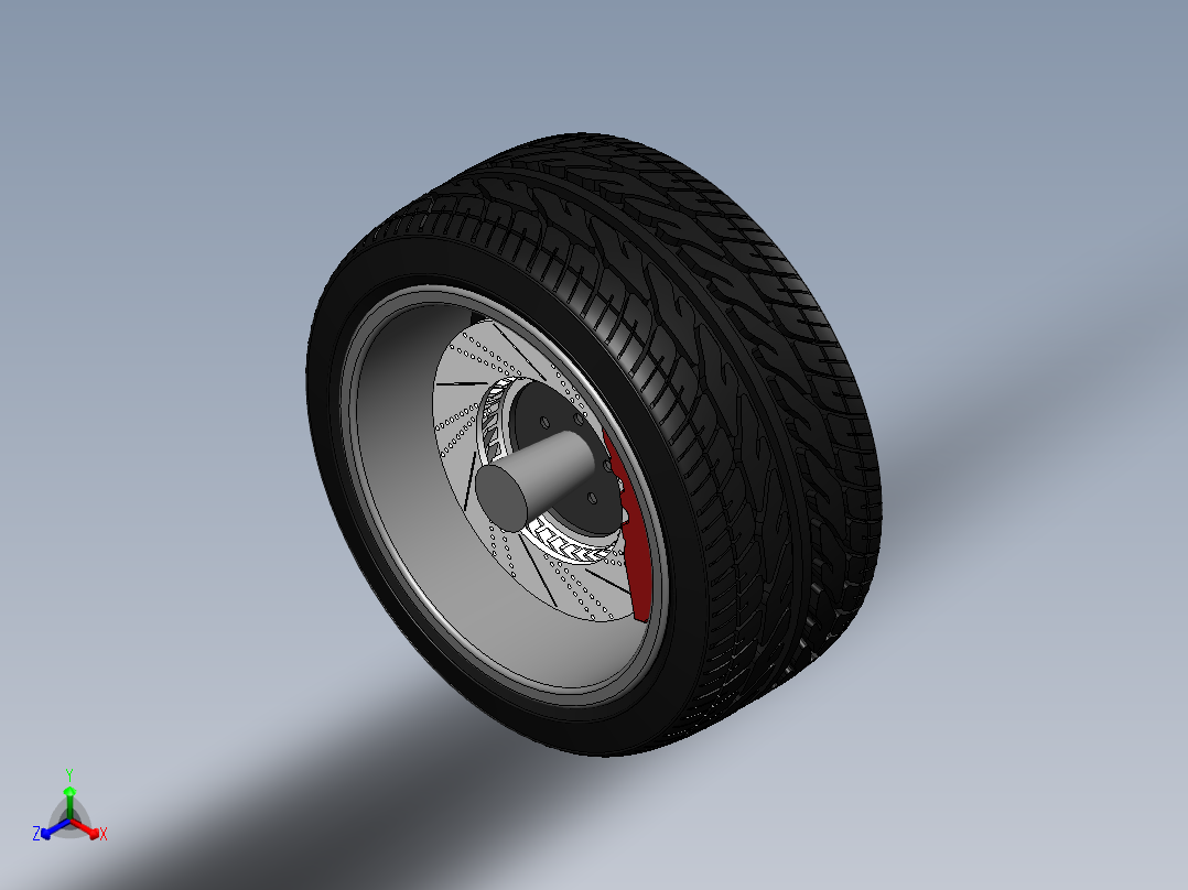 A0004016-轮子正等轴测图