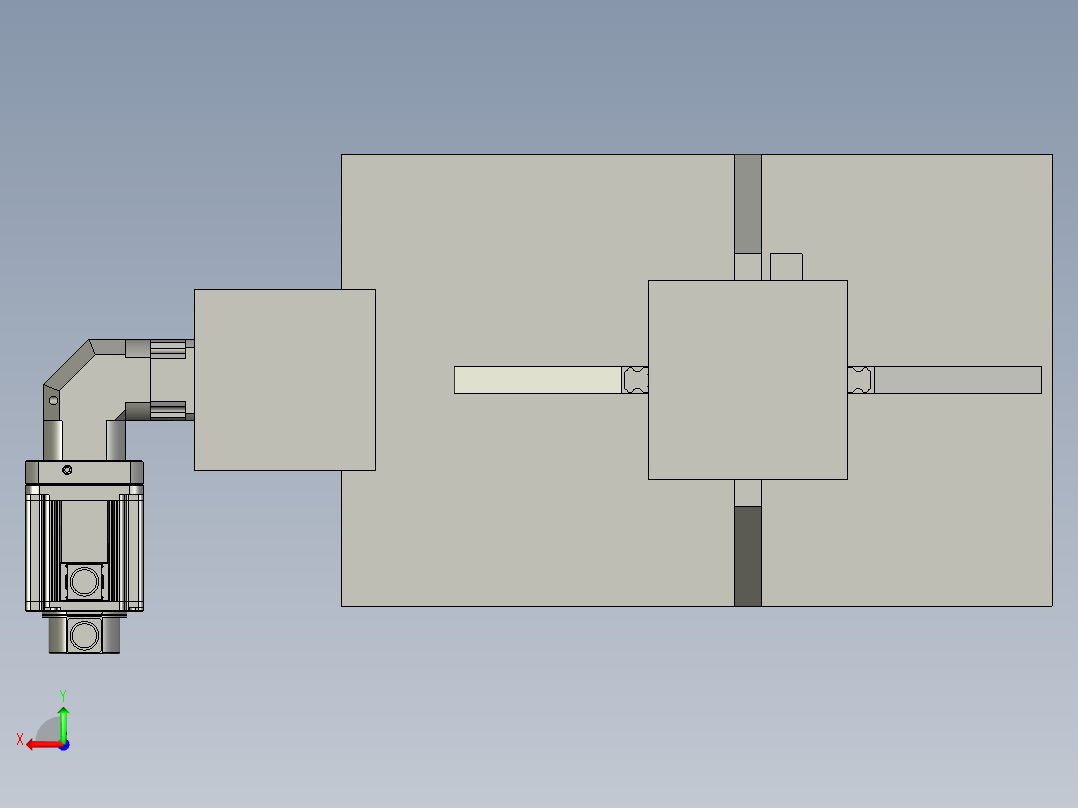 夹紧装置2后视图