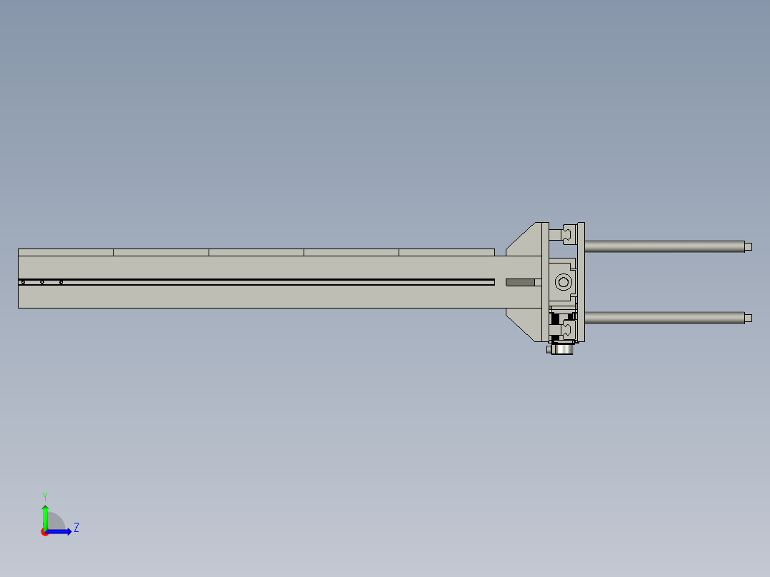 夹紧装置2左视图
