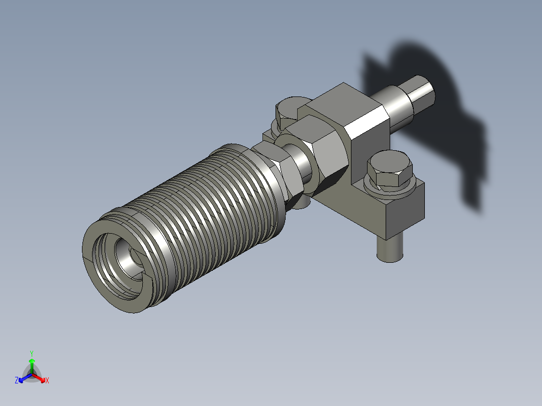 sakcB170103-2-1-U30张紧机构组件正等轴测图