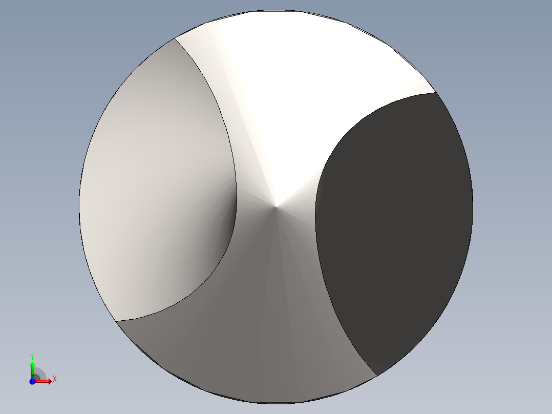 7.5毫米莫氏攻丝钻头前视图