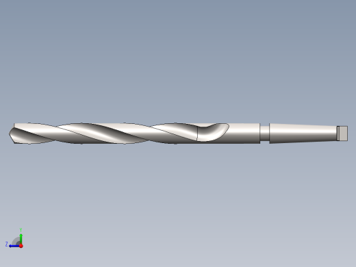 7.5毫米莫氏攻丝钻头右视缩略图