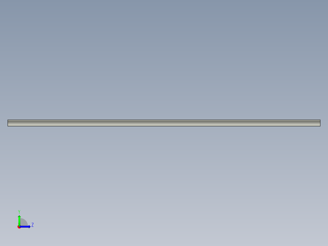 上银滑轨MGN15H1R470Z0C(E1E215)3100左视图