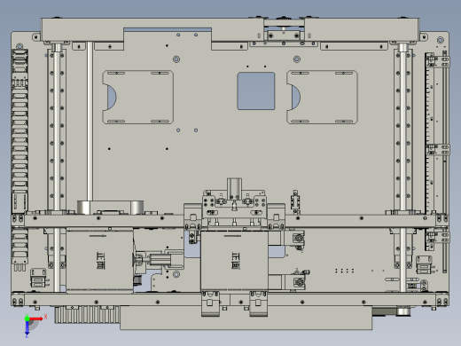 可调间距流水线模组俯视缩略图