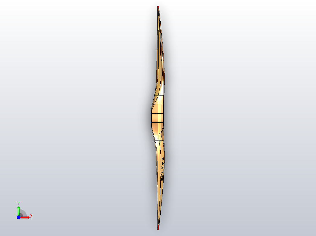 螺旋桨 (1)前视图