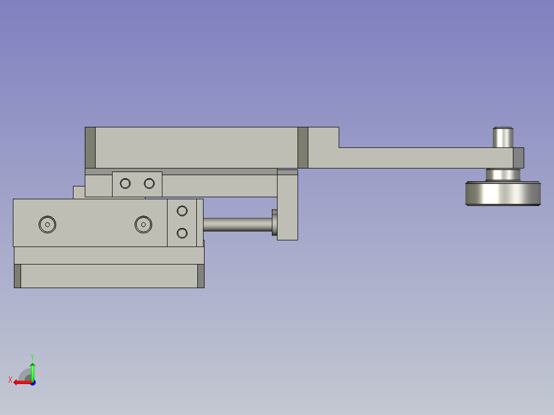 020900后限位部件后视图